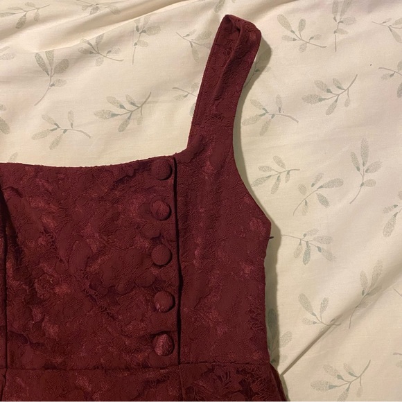 urban outfitters maroon dress - Picture 3 of 5